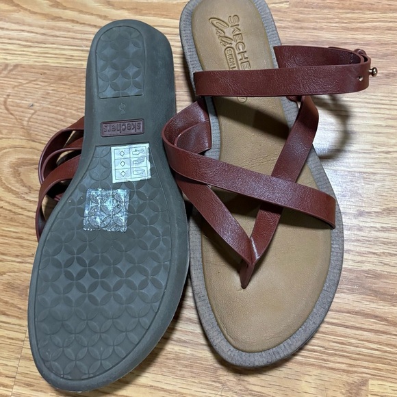 Skechers Brown Sandals size 8 - Picture 3 of 4